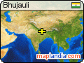 Bhujauli satellite map