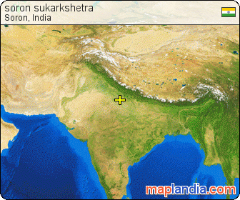 soron sukarkshetra satellite map