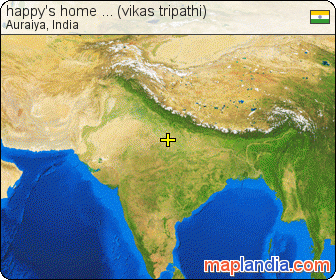 happy's home ... (vikas tripathi) satellite map