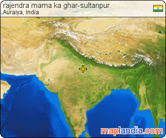 rajendra mama ka ghar-sultanpur satellite map