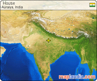  House satellite map