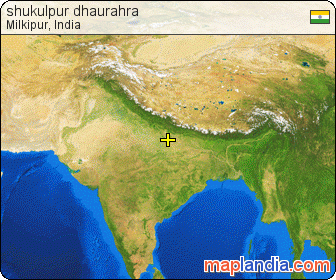 shukulpur dhaurahra satellite map