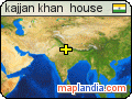 kajjan khan  house satellite map