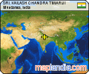 SRI. KAILASH CHANDRA TIWARIJI satellite map