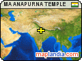 MA ANAPURNA TEMPLE satellite map