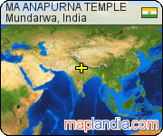 MA ANAPURNA TEMPLE satellite map