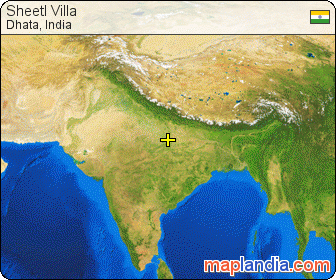 Sheetl Villa satellite map