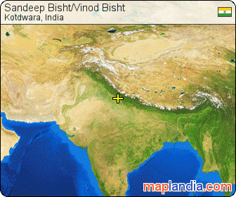 Sandeep Bisht/Vinod Bisht satellite map