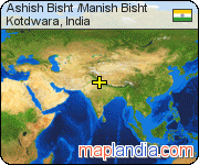 Ashish Bisht /Manish Bisht satellite map