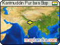 Karimuddin Pur bas Stop  satellite map