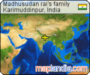 Madhusudan rai's family satellite map