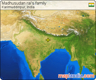 Madhusudan rai's family satellite map