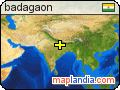 badagaon satellite map