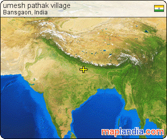 umesh pathak village satellite map