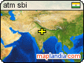 atm sbi satellite map