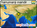 hanumanji mandir satellite map