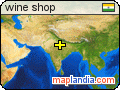 wine shop satellite map