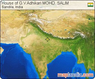 House of G.V.Adhikari MOHD. SALIM satellite map