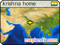 krishna home satellite map