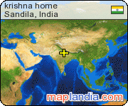 krishna home satellite map