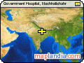 Government Hospital, Machhalishahr  satellite map