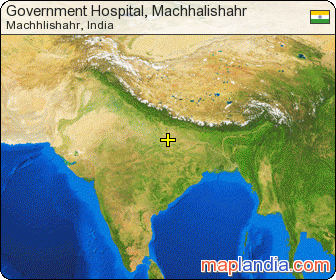 Government Hospital, Machhalishahr  satellite map