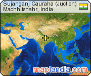 Sujanganj Cauraha (Juction) satellite map