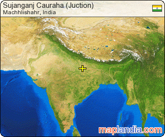 Sujanganj Cauraha (Juction) satellite map