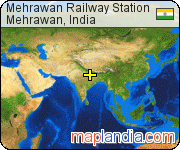 Mehrawan Railway Station satellite map