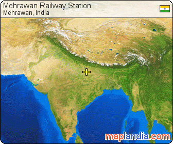 Mehrawan Railway Station satellite map