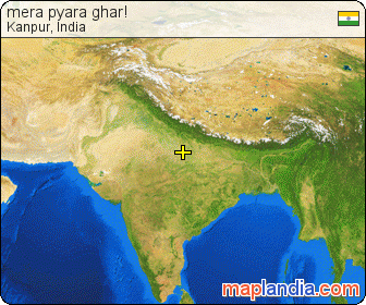 mera pyara ghar! satellite map