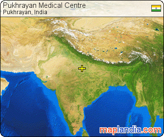 Pukhrayan Medical Centre satellite map