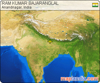RAM KUMAR BAJARANGLAL satellite map
