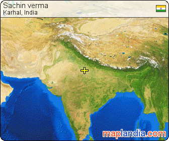 Sachin verma satellite map