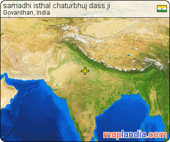 samadhi isthal chaturbhuj dass ji  satellite map