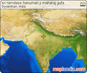 sri ramdass hanuman ji maharaj gufa satellite map