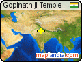 Gopinath ji Temple satellite map