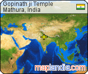 Gopinath ji Temple satellite map