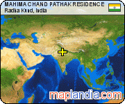 MAHIMA CHAND PATHAK RESIDENCE satellite map