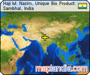 Haji M. Nazim, Unique Bio Product. satellite map