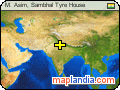 M. Asim, Sambhal Tyre House satellite map