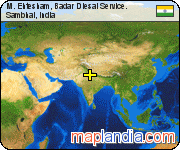 M. Ehtesham, Badar Diesal Service. satellite map