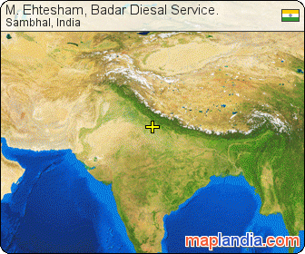 M. Ehtesham, Badar Diesal Service. satellite map