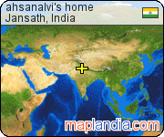 ahsanalvi's home  satellite map