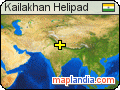 Kailakhan Helipad  satellite map