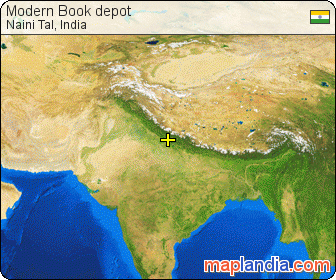 Modern Book depot satellite map