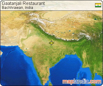 Gaatanjali Restaurant satellite map