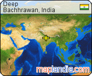 Deep's map homepage