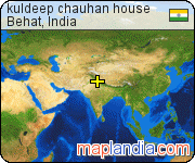 kuldeep chauhan house satellite map