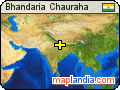 Bhandaria Chauraha satellite map